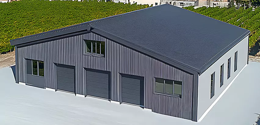 Corrugated Garage Roof Repair in Murrieta