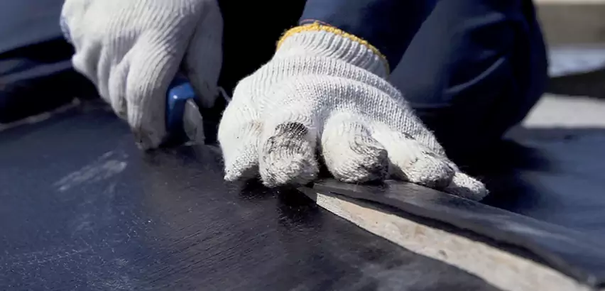 Rubber Roof Seam Repair in Murrieta