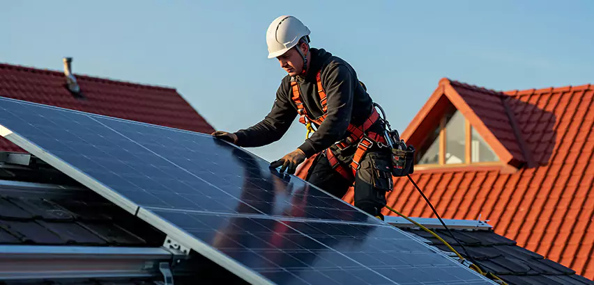 Solar Panels on Steel Roof Installation in Murrieta